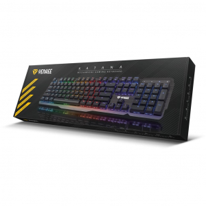 Yenkee YKB 3500US Katana mechanikus gamer US billentyűzet fekete